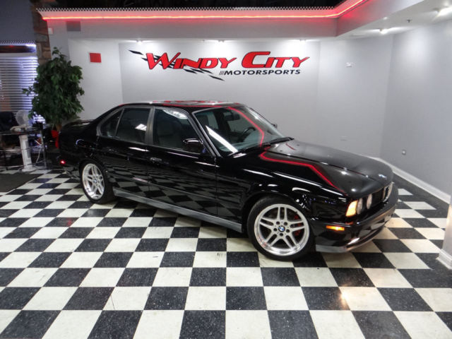91 BMW M5 E34 Sport Sedan M Parallel Wheel Pkg Stainless Exhaust Hand-Built RARE 1991 BMW 5-Series M5
