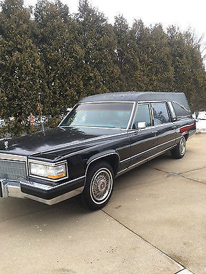 91 Cadillac Hearse End Loader built by Superior 1991 Cadillac Fleetwood Hearse