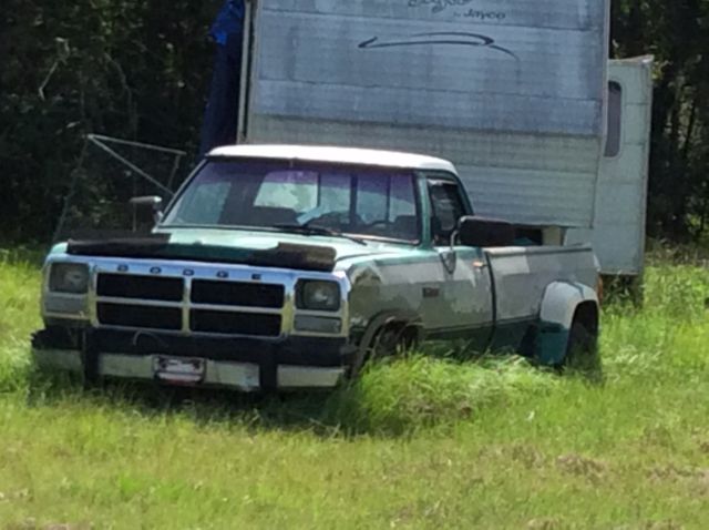 1991 Dodge Other Pickups Green and Silver - photo 3