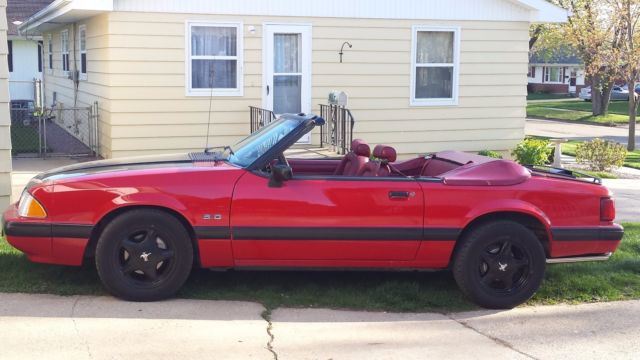 91 Ford Mustang 5.0 Convertible 1991 Ford Mustang