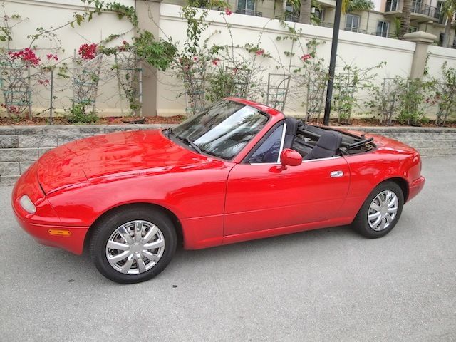 91 MAZDA MIATA CONVERTIBLE*GENERATION 1 FUN CAR*5SP*LOW RESERVE*NEW CAR TRADE*FL 1991 Mazda MX-5 Miata CONVT*FLA