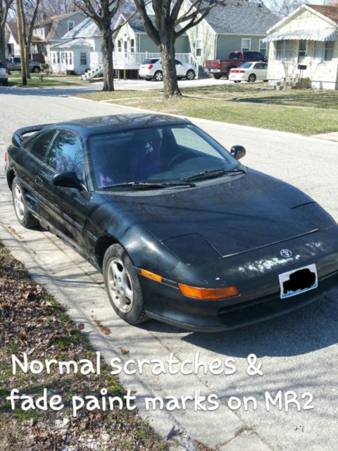 91 Toyota MR2 Antique Collectible w/ extra parts Runs Good Daily Driver NR 1991 Toyota MR2