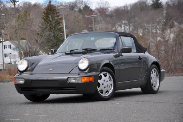 911 Air Cooled - 964 4 - Carrera AWD - Convertible - 5-Speed Manual - NO RESERVE 1991 Porsche 911 911 Air Cooled - 964 4 - Carrera AWD