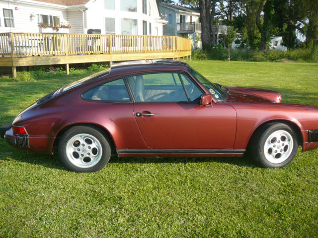 911 Porsche Carrera 1986 Porsche 911 carrera