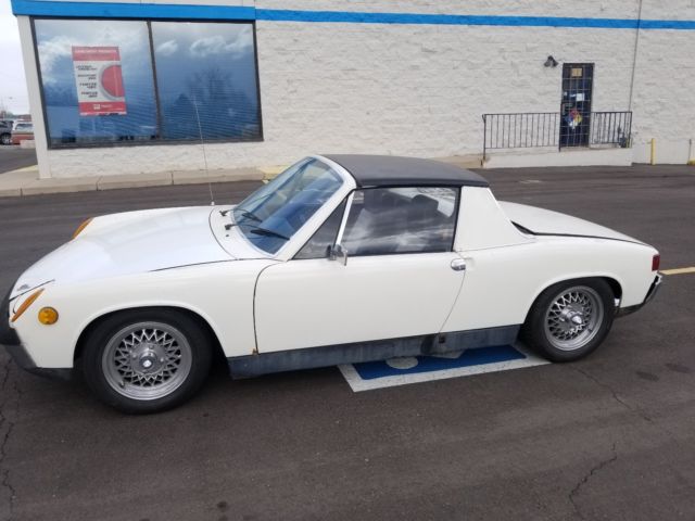 914 Porsche 2.0 original paint L80E light ivory low miles 1974 Porsche 914 2.0