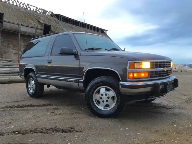 92 Chevrolet Tahoe 1992 Chevrolet Tahoe silverado