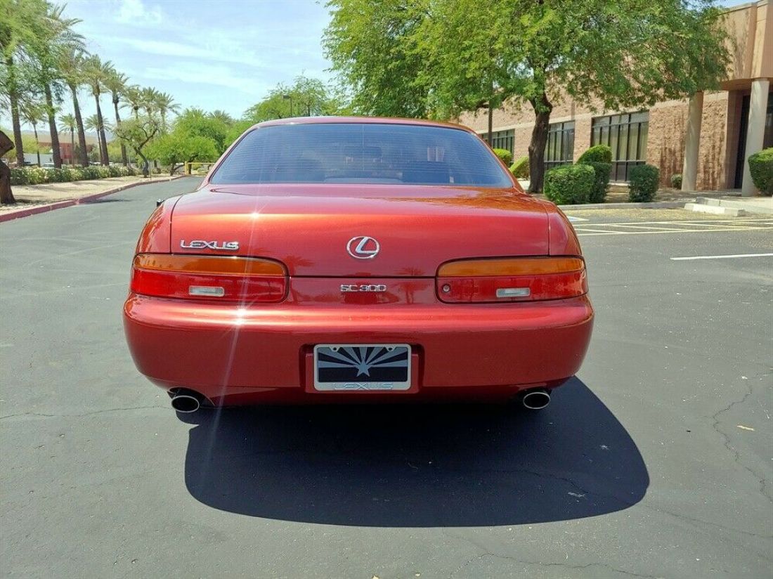 1992 Lexus SC NO RESERVE! GARNET PEARL RED -ONE OWNER -MOONROOF - photo 4
