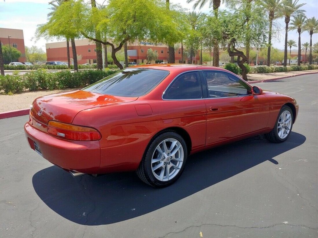 1992 Lexus SC NO RESERVE! GARNET PEARL RED -ONE OWNER -MOONROOF - photo 5