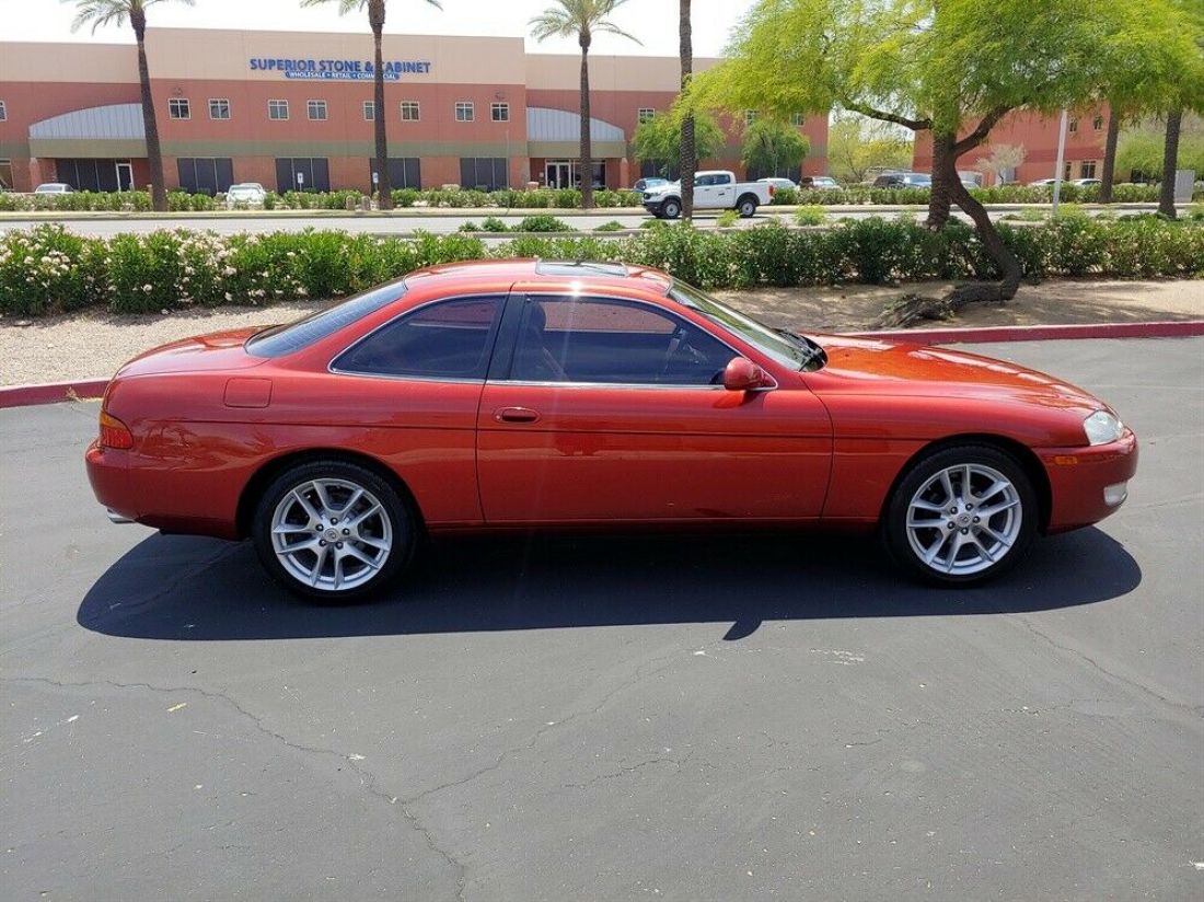 1992 Lexus SC NO RESERVE! GARNET PEARL RED -ONE OWNER -MOONROOF - photo 6