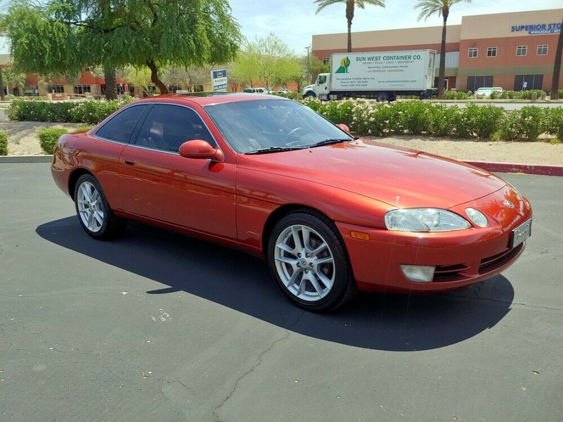 1992 Lexus SC NO RESERVE! GARNET PEARL RED -ONE OWNER -MOONROOF - photo 7