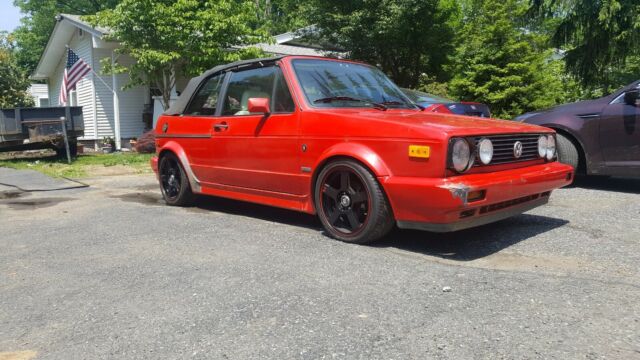 92 VW Cabriolet Rabbit Convertible MK5 GTI Golf manual 1992 Volkswagen Cabrio