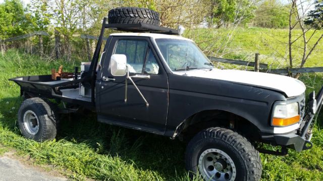 92' FORD F350 W/ 76' 460 BLOCK 150 MILES 1992 Ford F-350
