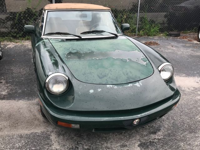 1993 Alfa Romeo Spider Veloce Convertible 2-Door