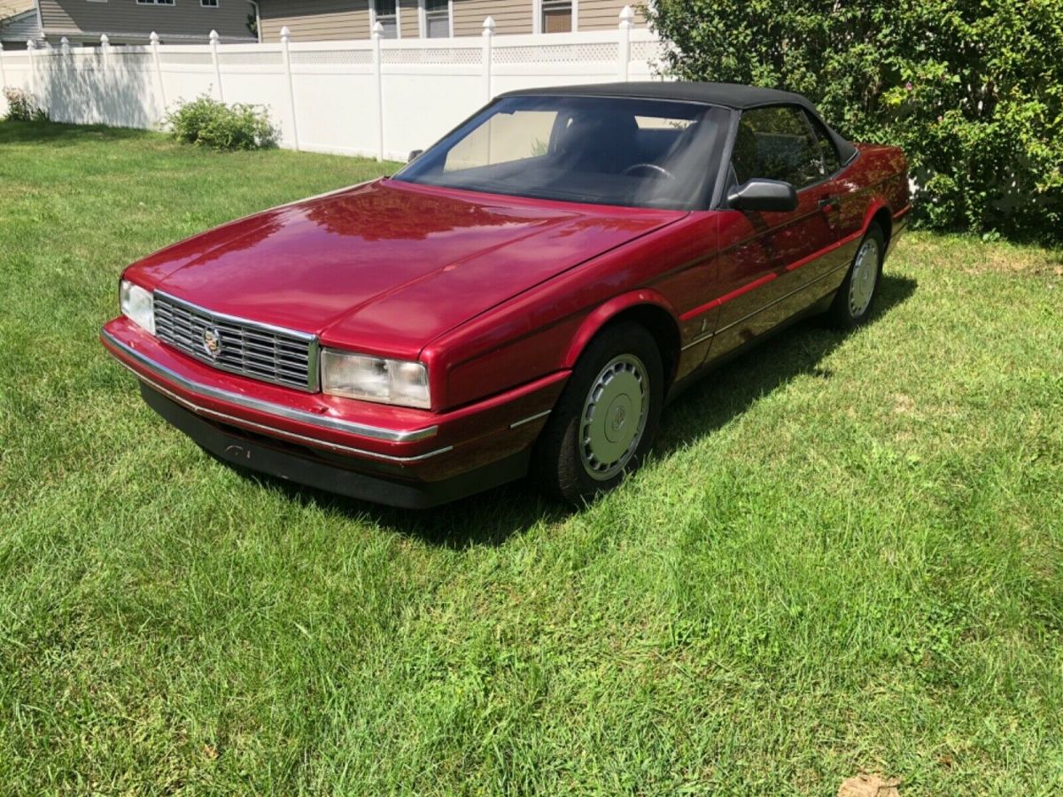 93 Cadillac Allante luxury convertible roadster 1993 Cadillac Allante