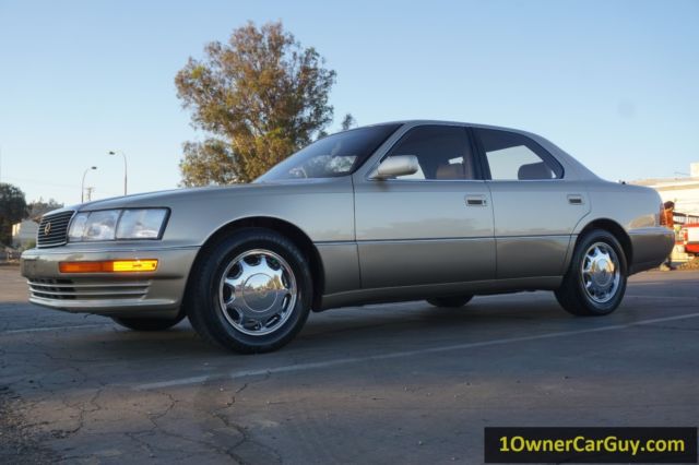 93 Lexus LS400 LS 400 Luxury Sedan 2 Owner 1993 Lexus LS