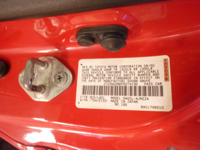 1993 Toyota MR2 Leather - photo 10