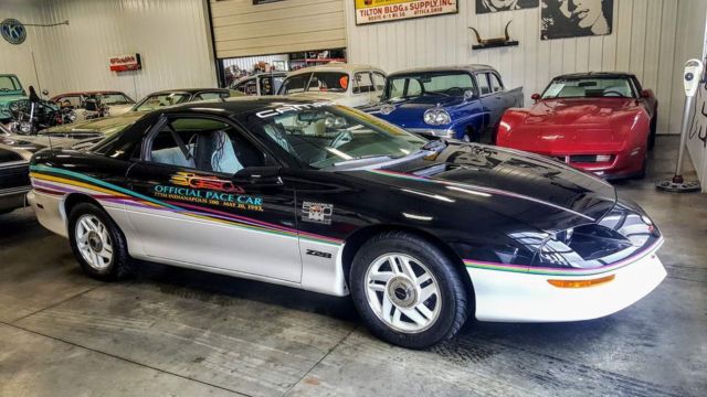 93 White Z28 Indy Pace Car V8 Power Auto Low Miles Collector Car Show SS WMS 4th 1993 Chevrolet Camaro Z28