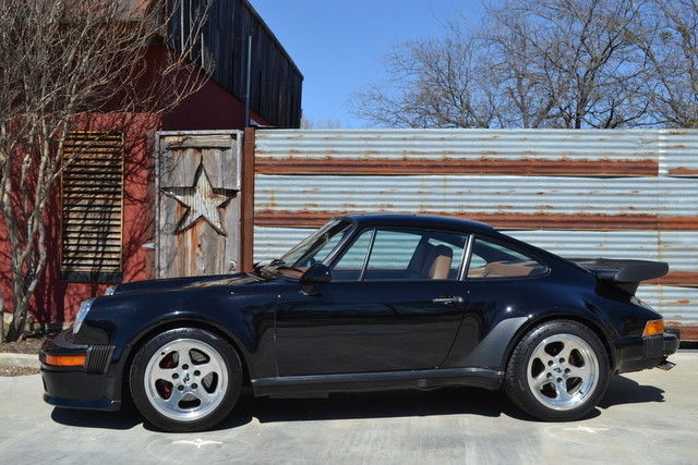 930 Turbo, FRESH ENGINE & GEARBOX rebuild, RUF Wheels, Black / Tan 1979 Porsche 930