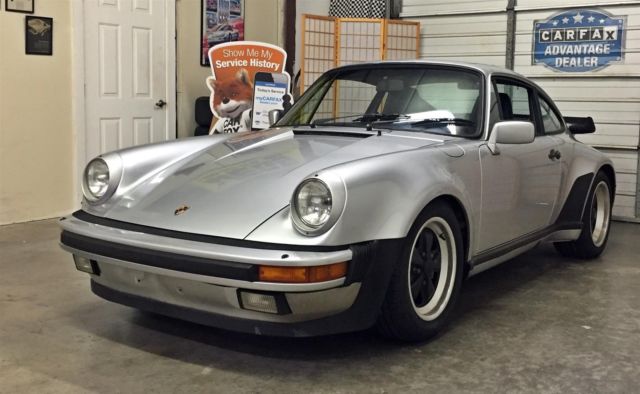 930 Turbo Garage Find Matching Numbers Clean Carfax Fuchs Alloys with new tires 1986 Porsche 911 930 Turbo