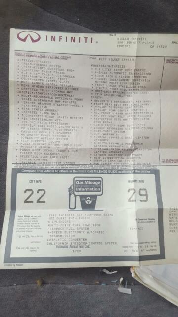 1993 Infiniti G - photo 11