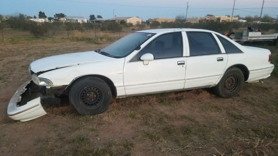 94 Caprice police 9C1 LT1 59K actual miles, new trans, rust-free Arizona cop car 1994 Chevrolet Caprice 9C1