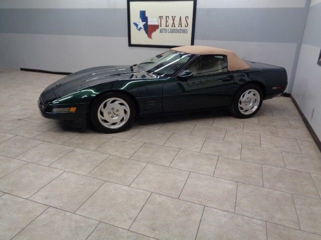 1994 Chevrolet Corvette Coupe Convertible ONLY 37k Miles Leather Texas - photo 2