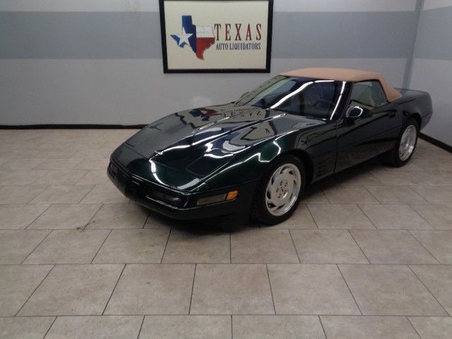 1994 Chevrolet Corvette Coupe Convertible ONLY 37k Miles Leather Texas - photo 3