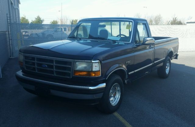 94 F150 4.9L I6 MANUAL TRANS! NO RESERVE! BULLETPROOF MOTOR! 8FT BED! SHOP TRUCK 1994 Ford F-150