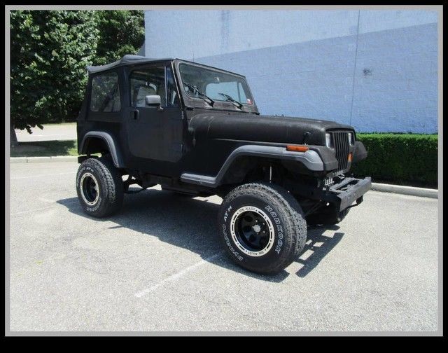 94 Jeep Wrangler 4x4 Soft Top 1994 Jeep Wrangler S