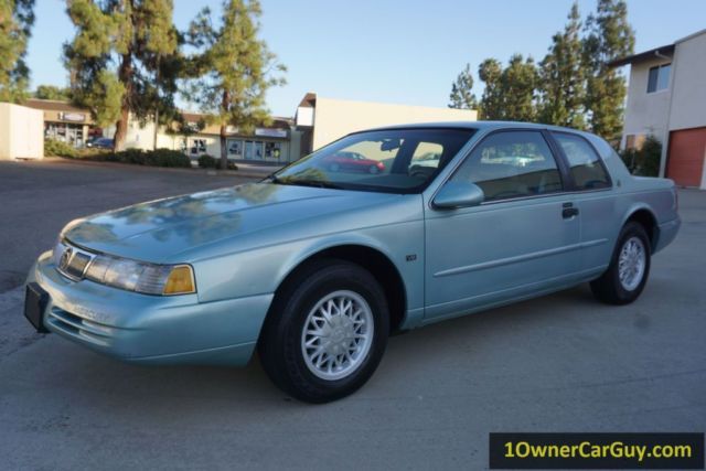 94 Mercury Cougar XR7 46K Orig Mi Coupe 4.6L V8 CA Car T-bird Thunderbird body 1994 Mercury Cougar XR7