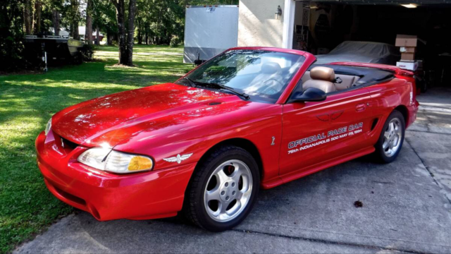 94 Mustang Cobra, real Pace Car #991, 42K mile, Fully documented, *NO RESERVE* 1994 Ford Mustang Cobra