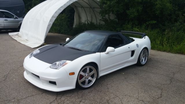 94 NSX, Turbo, Widebody, White / Black in color 1994 Acura NSX