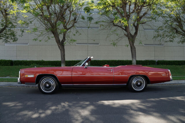 1976 Cadillac Eldorado Red Leather - photo 2