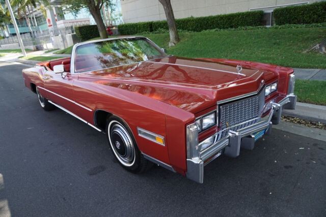 1976 Cadillac Eldorado Red Leather - photo 4