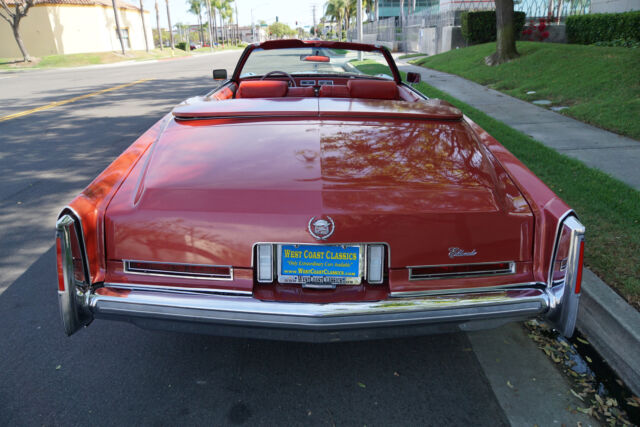 1976 Cadillac Eldorado Red Leather - photo 7