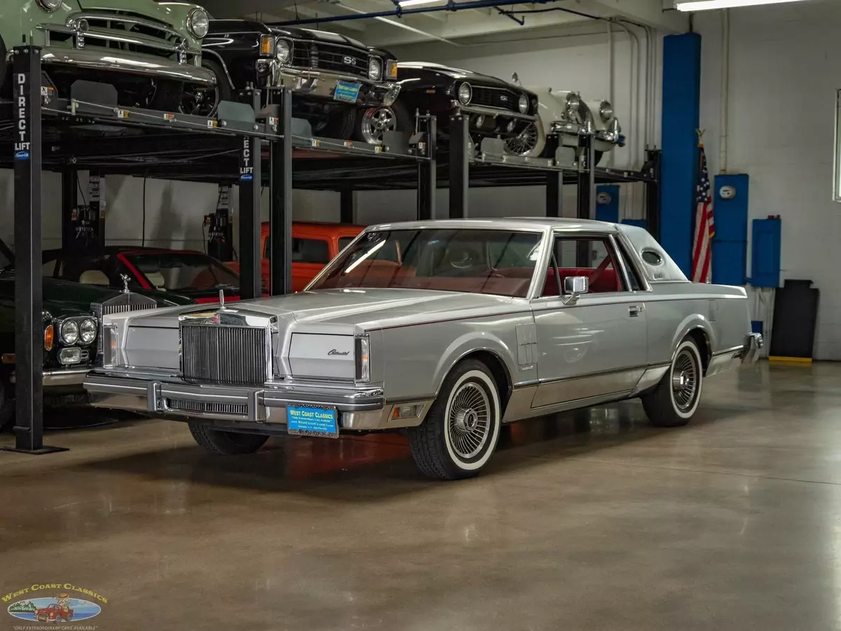 9603 Miles V8 Automatic2 Door Coupe 1980 Lincoln Continental Mark VI Signature Series