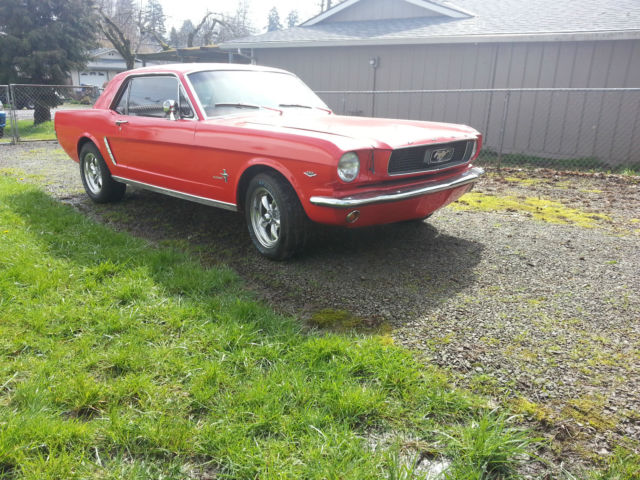 !965 Ford Mustang Coupe, 289 cu. in. auto, p/s p/disk brakes, much new 1965 Ford Mustang
