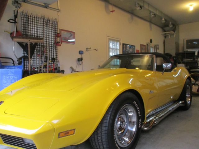 !973 Corvette Convertible 1973 Chevrolet Corvette convertible