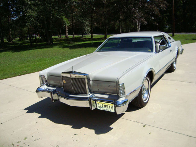 !976 Continental Mark IV Cartier Designer Series 1976 Lincoln Mark Series