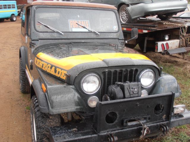 !982 CJ-7 Original 78 K miles New 401 V-8 conversion 1982 Jeep CJ