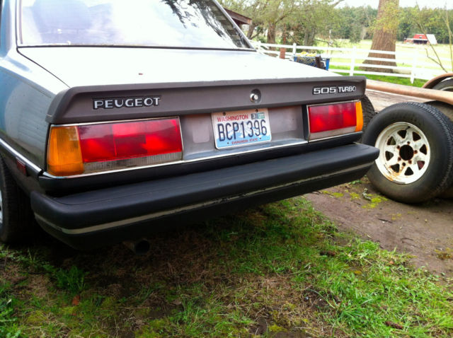 1986 Peugeot 505 Turbo - photo 8