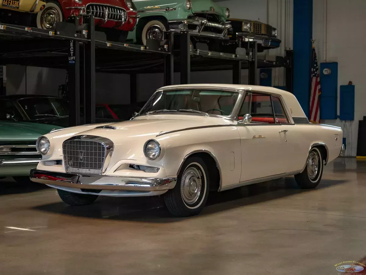 99874 Miles 289/225HP V8 4 spd Manual2 Door Hardtop 1962 Studebaker Gran Turismo Hawk 4 spd 2 Door Hardtop