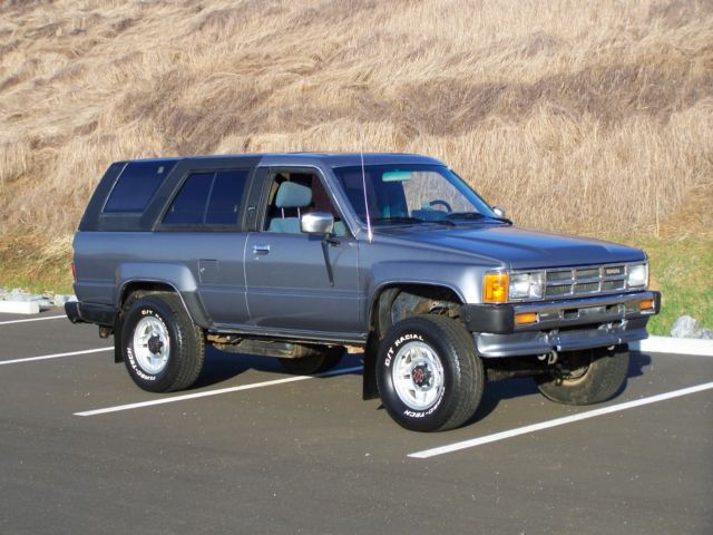A-4X4-5-SPD-RUST-FREE-GA-FUEL-INJ-22RE-AC-LAND-WAGON-PWR-PK-4WD-SUV-NEAT-CRUISER 1986 Toyota 4Runner SR5 1-OWNER A SOLID SOUTHERN ORIGINAL DECENT RIG