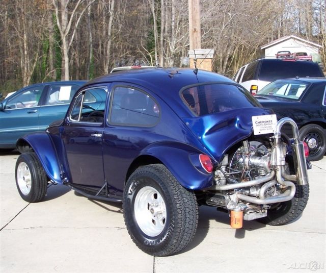 1972 Volkswagen Beetle - Classic BAJA 2100CC STROKER 4-SPEED RESTORED DRIVER QUALITY RAIL BUG - photo 2