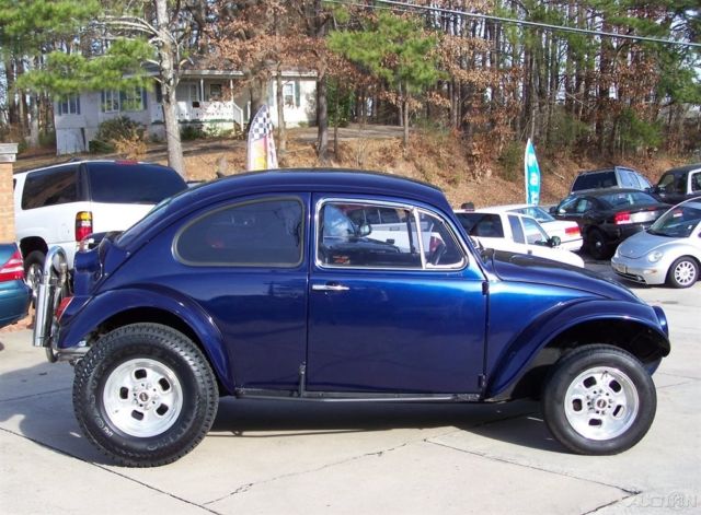 1972 Volkswagen Beetle - Classic BAJA 2100CC STROKER 4-SPEED RESTORED DRIVER QUALITY RAIL BUG - photo 5