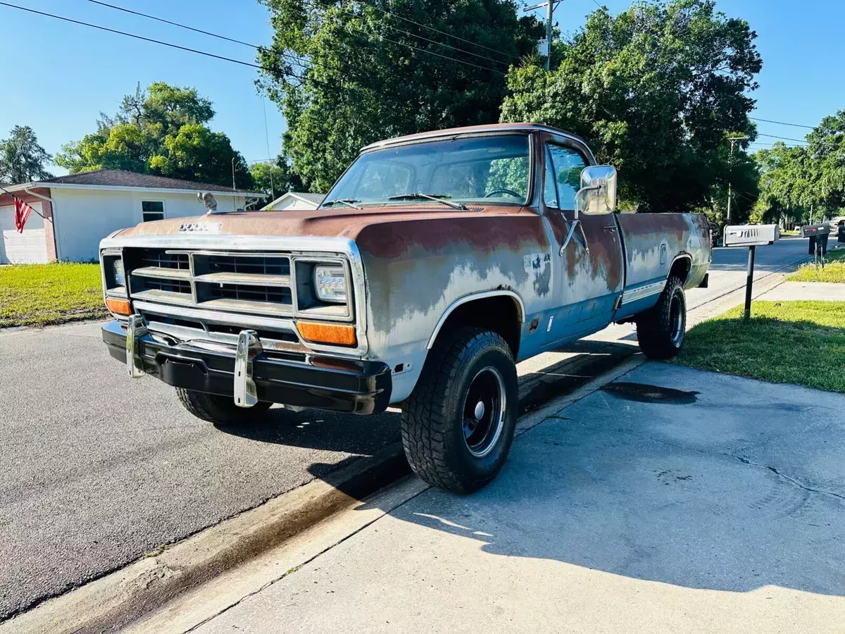 A BeamNG Mad Maxi Patina 1985 Dodge Royal SE Prospector 4x4 Power Ram New Trany 1985 Dodge Power Wagon A BeamNG Mad Maxi Patina Prospector Royal SE 4x4