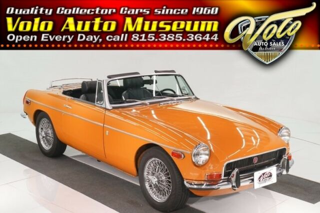 A beautifully restored rust free example of a British motor car. 1970 MG MGB --
