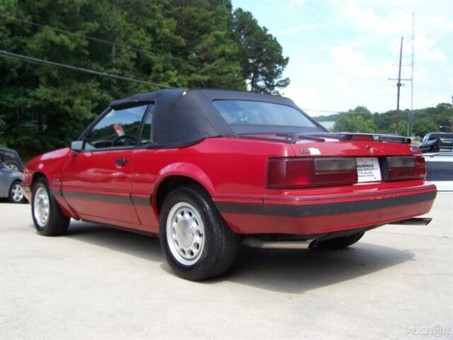 1987 Ford Mustang LX 5.0L 5-SPEED 302 V8 A/C GT LEATHER SPORT STYLE BUCKETS - photo 10
