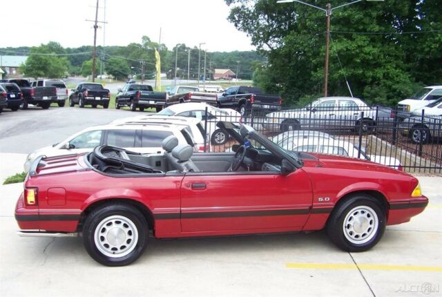 1987 Ford Mustang LX 5.0L 5-SPEED 302 V8 A/C GT LEATHER SPORT STYLE BUCKETS - photo 7
