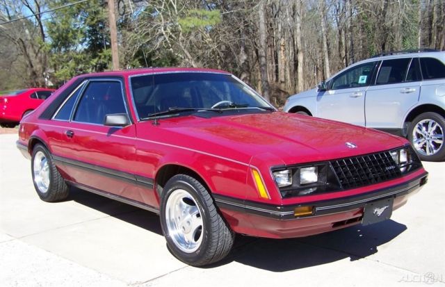 1981 Ford Mustang GL 24K ORG MILES 4-SPEED 2.3L COLD AC NEW TRX SHARP FOX BODY - photo 4